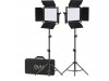 Paket Studio GVM 800D-RGB 2 Video Light Kit